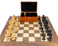 Parthenon Grand 烏木與胡桃木國際象棋套裝