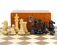Parthenon Grand 烏木與胡桃木國際象棋套裝