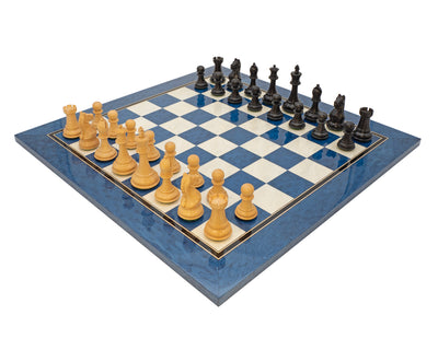Oxford Series Erable 國際象棋套裝（黑色及藍色）