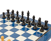 Oxford Series Erable 國際象棋套裝（黑色及藍色）