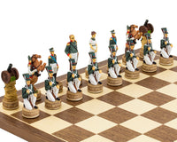 拿破崙對俄軍手繪主題國際象棋套裝 — 由 Italfama 出品