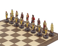Italfama 手繪《海盜對海軍》主題國際象棋套裝