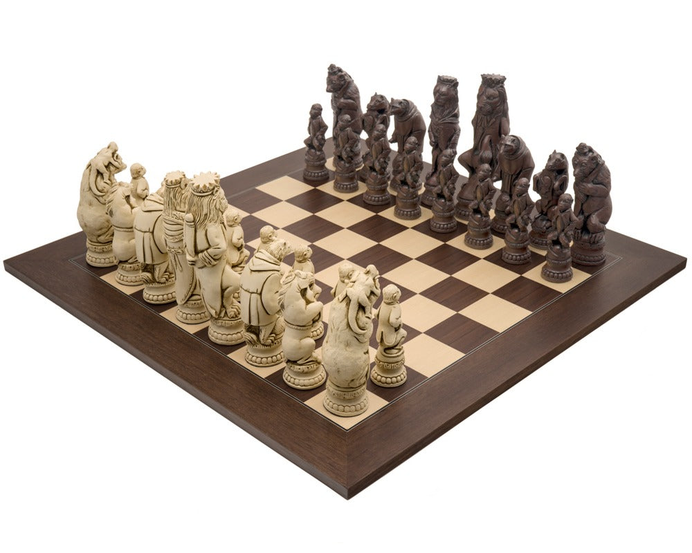 Berkeley Chess Reynard the Fox Russet and Palisander 大型國際象棋套裝