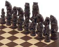 Berkeley Chess Reynard the Fox Russet and Palisander 大型國際象棋套裝