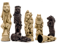 Berkeley Chess Reynard the Fox Russet and Palisander 大型國際象棋套裝