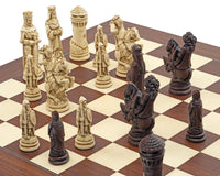 Berkeley Chess Camelot Russet Palisander 大號國際象棋套裝