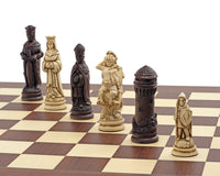 Berkeley Chess Camelot Russet Palisander 大號國際象棋套裝