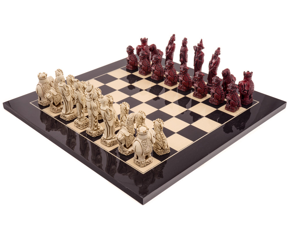 Berkeley Chess Mandarin Black Cardinal 國際象棋套裝