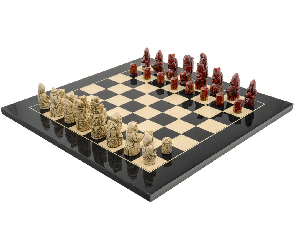 Berkeley Chess Cardinal 中世紀黑色 國際象棋套裝