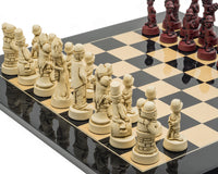 Berkeley Chess Movie Stars Black Cardinal 大型國際象棋套裝