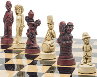 Berkeley Chess Movie Stars Black Cardinal 大型國際象棋套裝