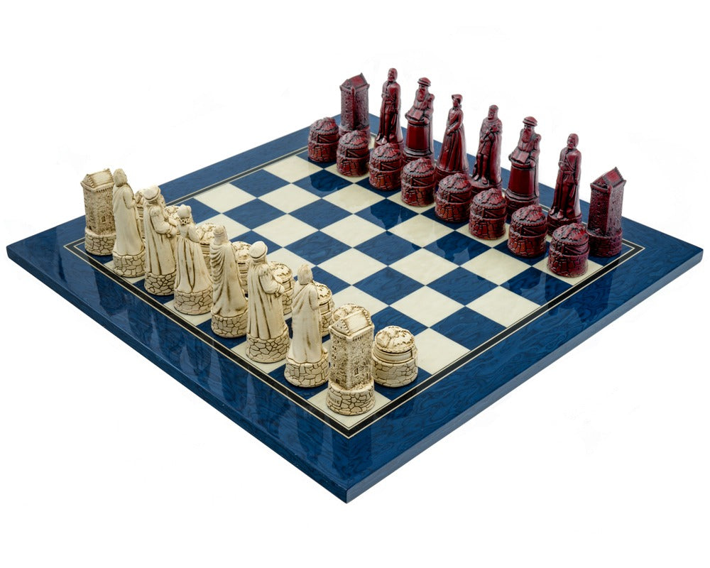 Berkeley Chess Scottish Cardinal Blue 國際象棋套裝