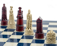 Berkeley Chess Scottish Cardinal Blue 國際象棋套裝