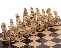 Berkeley Chess Cardinal 皇家野獸 黑色 大型 國際象棋套裝