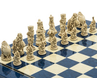 Berkeley Chess 愛麗絲夢遊仙境 Cardinal Blue 國際象棋套裝