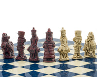 Berkeley Chess 愛麗絲夢遊仙境 Cardinal Blue 國際象棋套裝