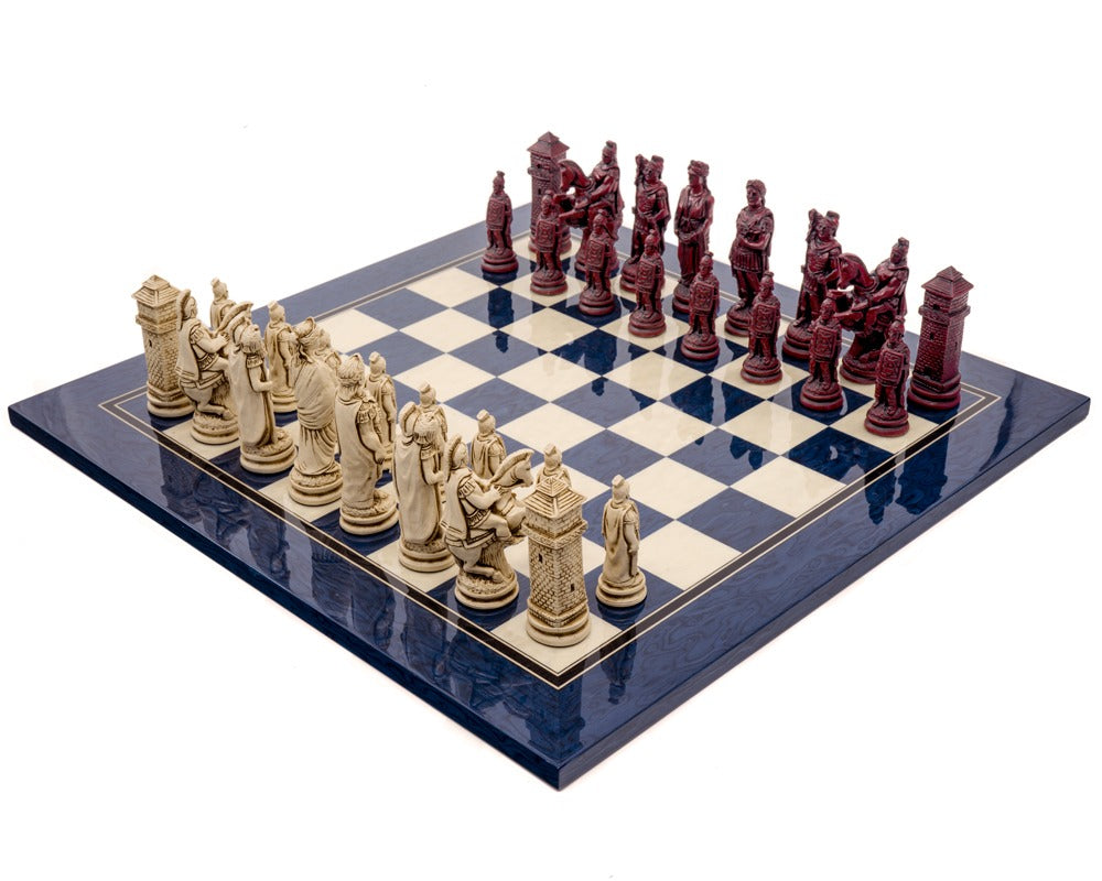 Berkeley Chess Roman Blue Cardinal 國際象棋套裝