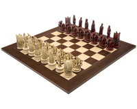 Berkeley Chess 伊莉莎白式 深紅巴里桑德 豪華國際象棋套裝
