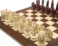 Berkeley Chess 伊莉莎白式 深紅巴里桑德 豪華國際象棋套裝