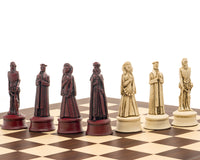 Berkeley Chess 伊莉莎白式 深紅巴里桑德 豪華國際象棋套裝