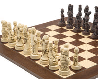 Berkeley Chess Movie Stars（赤褐色及紫檀）大型國際象棋套裝