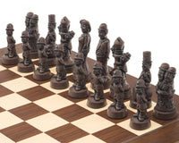 Berkeley Chess Movie Stars（赤褐色及紫檀）大型國際象棋套裝