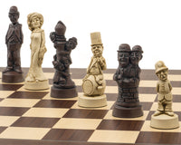 Berkeley Chess Movie Stars（赤褐色及紫檀）大型國際象棋套裝