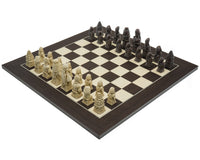 Berkeley Chess 埃及紅褐色與 Wenge 的國際象棋套裝