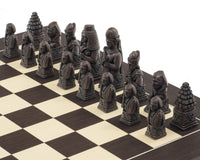 Berkeley Chess 埃及紅褐色與 Wenge 的國際象棋套裝