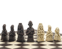 Berkeley Chess 埃及紅褐色與 Wenge 的國際象棋套裝