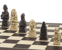 Berkeley Chess 埃及紅褐色與 Wenge 的國際象棋套裝