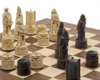 Berkeley Chess 英式赤褐色及胡桃木國際象棋套裝