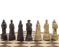 Berkeley Chess 英式赤褐色及胡桃木國際象棋套裝