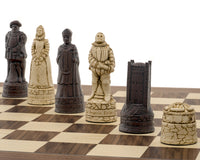 Berkeley Chess 英式赤褐色及胡桃木國際象棋套裝