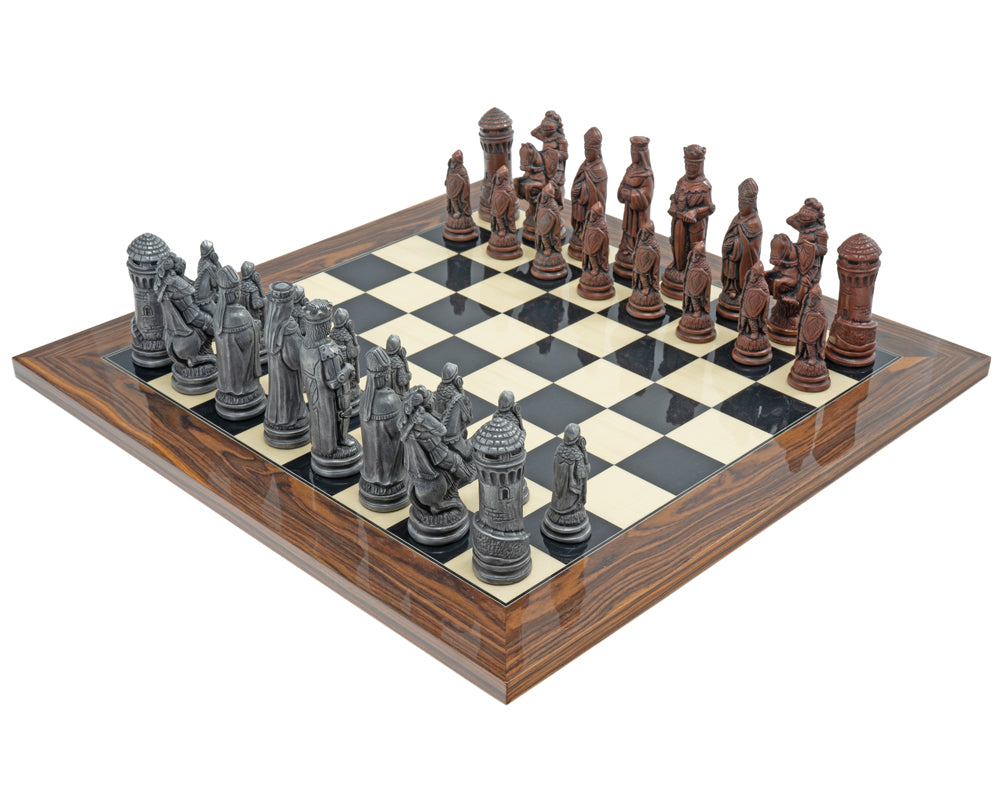 Berkeley Chess Camelot 金屬及紫檀木國際象棋套裝