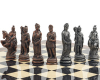 Berkeley Chess 羅馬風格金屬與紫檀木製國際象棋套裝