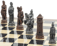 Berkeley Chess 羅馬風格金屬與紫檀木製國際象棋套裝