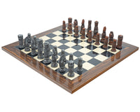 Berkeley Chess 維多利亞式金屬與紫檀國際象棋套裝
