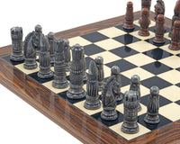 Berkeley Chess 維多利亞式金屬與紫檀國際象棋套裝