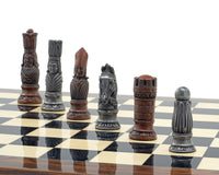 Berkeley Chess 維多利亞式金屬與紫檀國際象棋套裝
