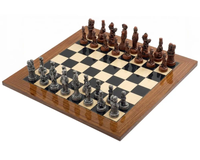Berkeley Chess Movie Stars 大號金屬與帕利桑德國際象棋套裝