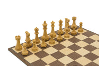 先鋒金玫瑰木及胡桃木摺疊國際象棋套裝