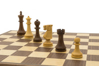 先鋒金玫瑰木及胡桃木摺疊國際象棋套裝