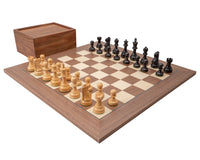 Levisham 黑色及核桃木國際象棋套裝
