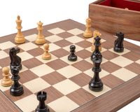 Levisham 黑色及核桃木國際象棋套裝