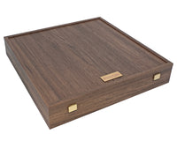 Isle of Lewis 及胡桃木豪華國際象棋套裝（附棋子收納盒）