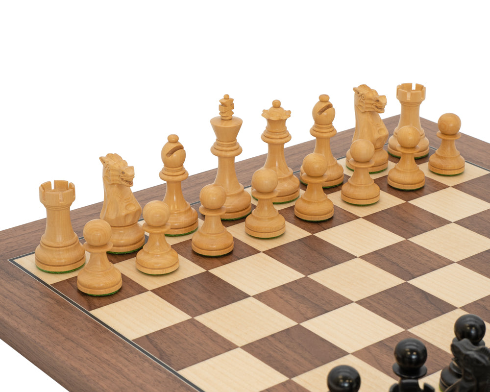 行政胡桃木豪華國際象棋套裝