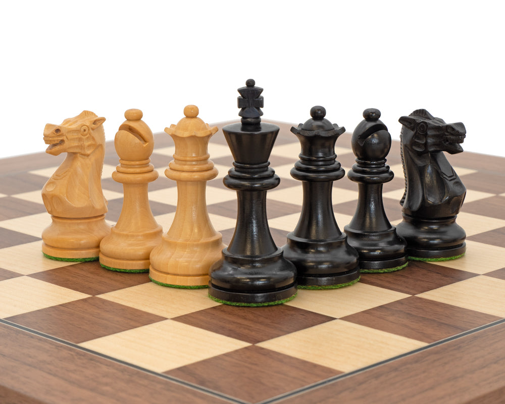 行政胡桃木豪華國際象棋套裝