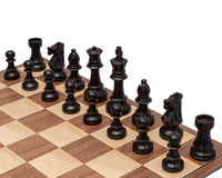 The Conquest — 胡桃木及黑色摺疊國際象棋套裝