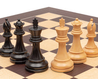 比賽級史湯頓國際象棋套裝（黑色及文格），連棋子收納盒